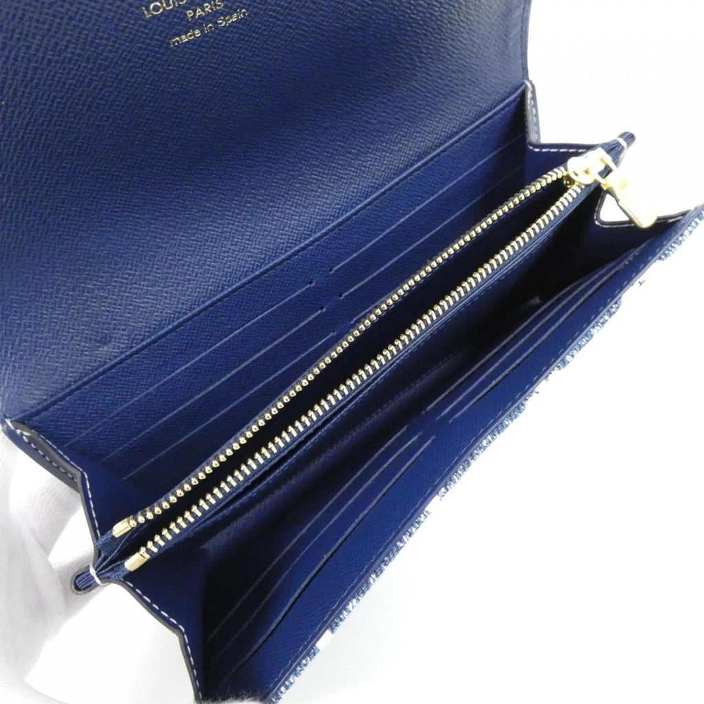 Louis Vuitton Blue Navy Monogram Long Wallet