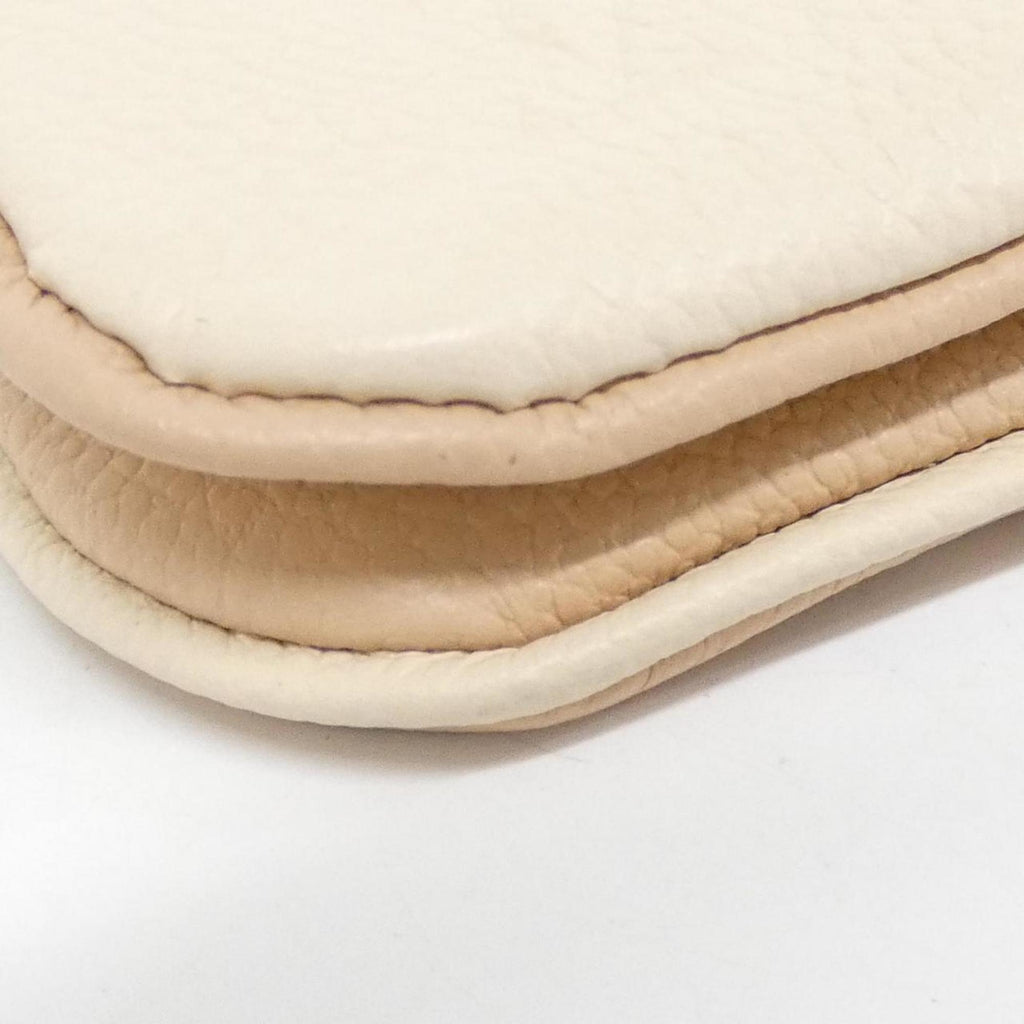 Louis Vuitton Beige Leather Pochette Shoulder Bag