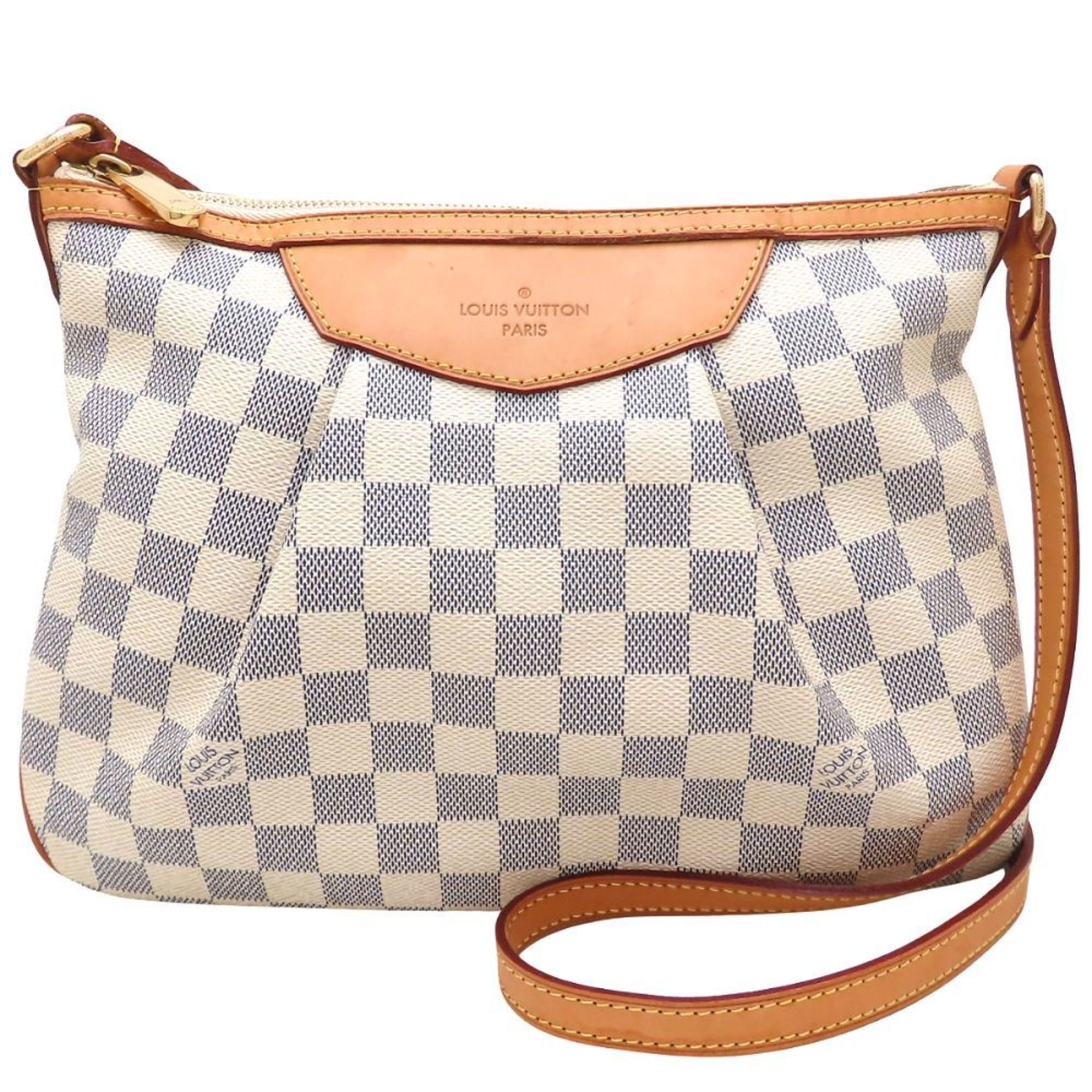 Louis Vuitton Damier Azur Damier Azur Canvas Shoulder Bag