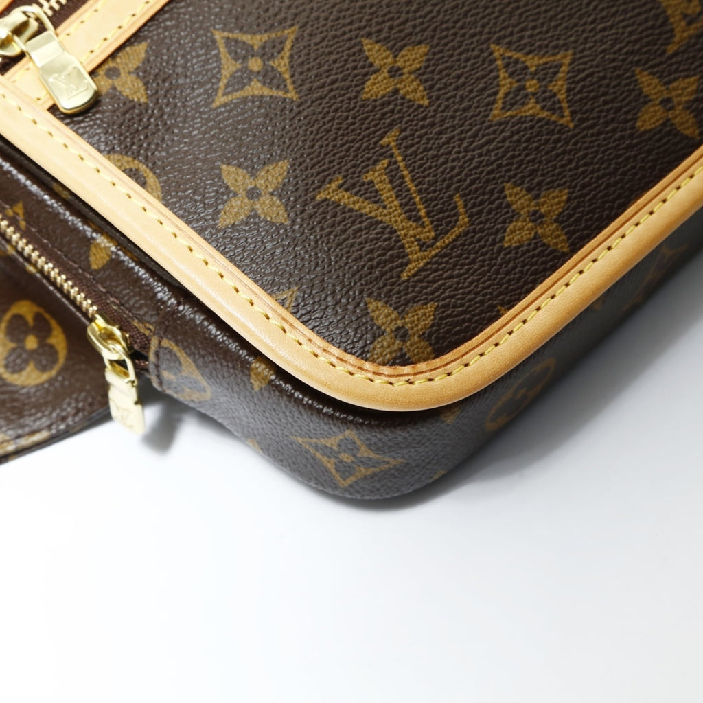 Louis Vuitton Brown Monogram Shoulder Bag