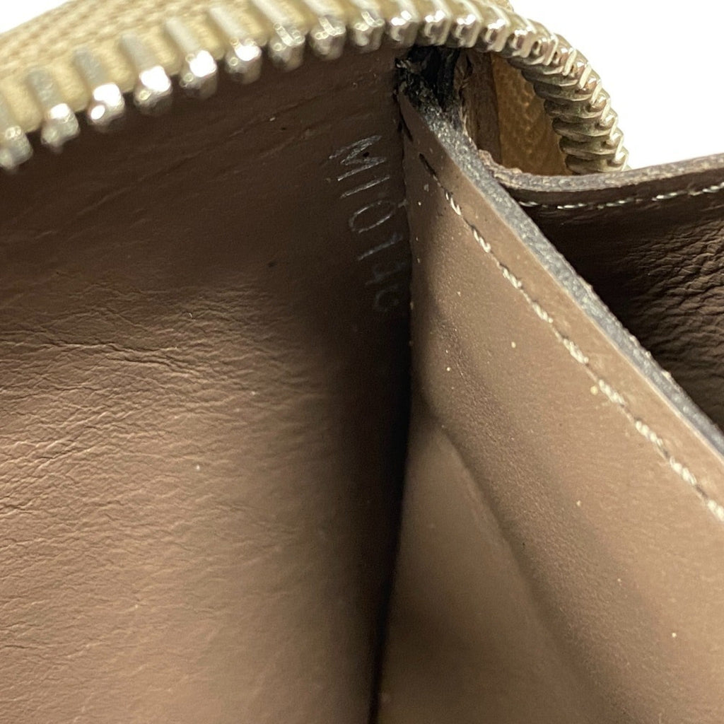 Louis Vuitton Parnassea Beige Leather Long Wallet