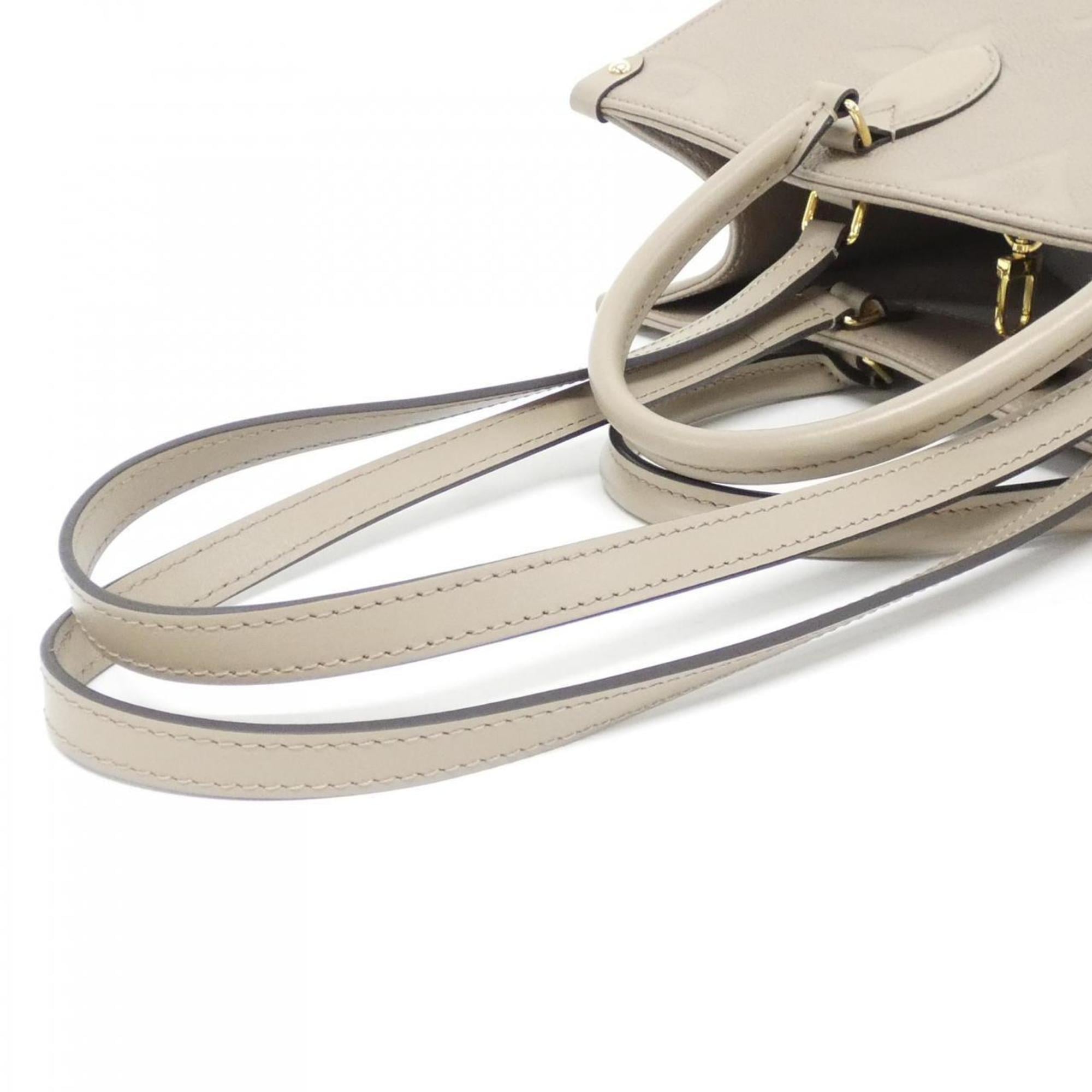Louis Vuitton Tourterelle Leather Handbag