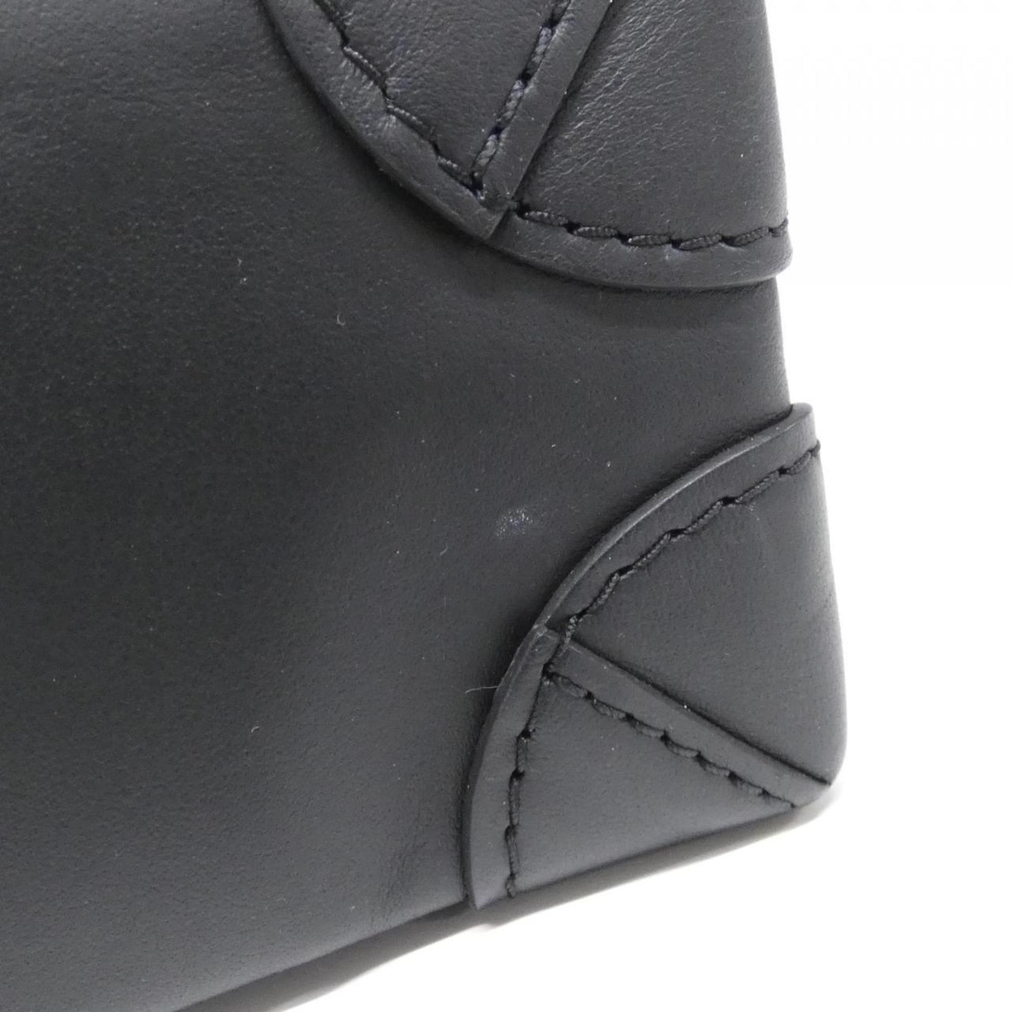 Louis Vuitton Black Leather Shoulder Bag