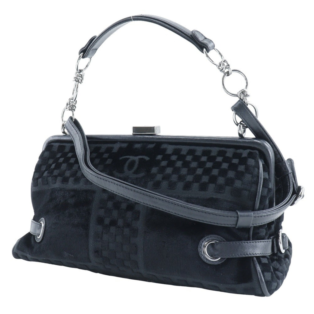 Chanel Black Leather Shoulder Bag