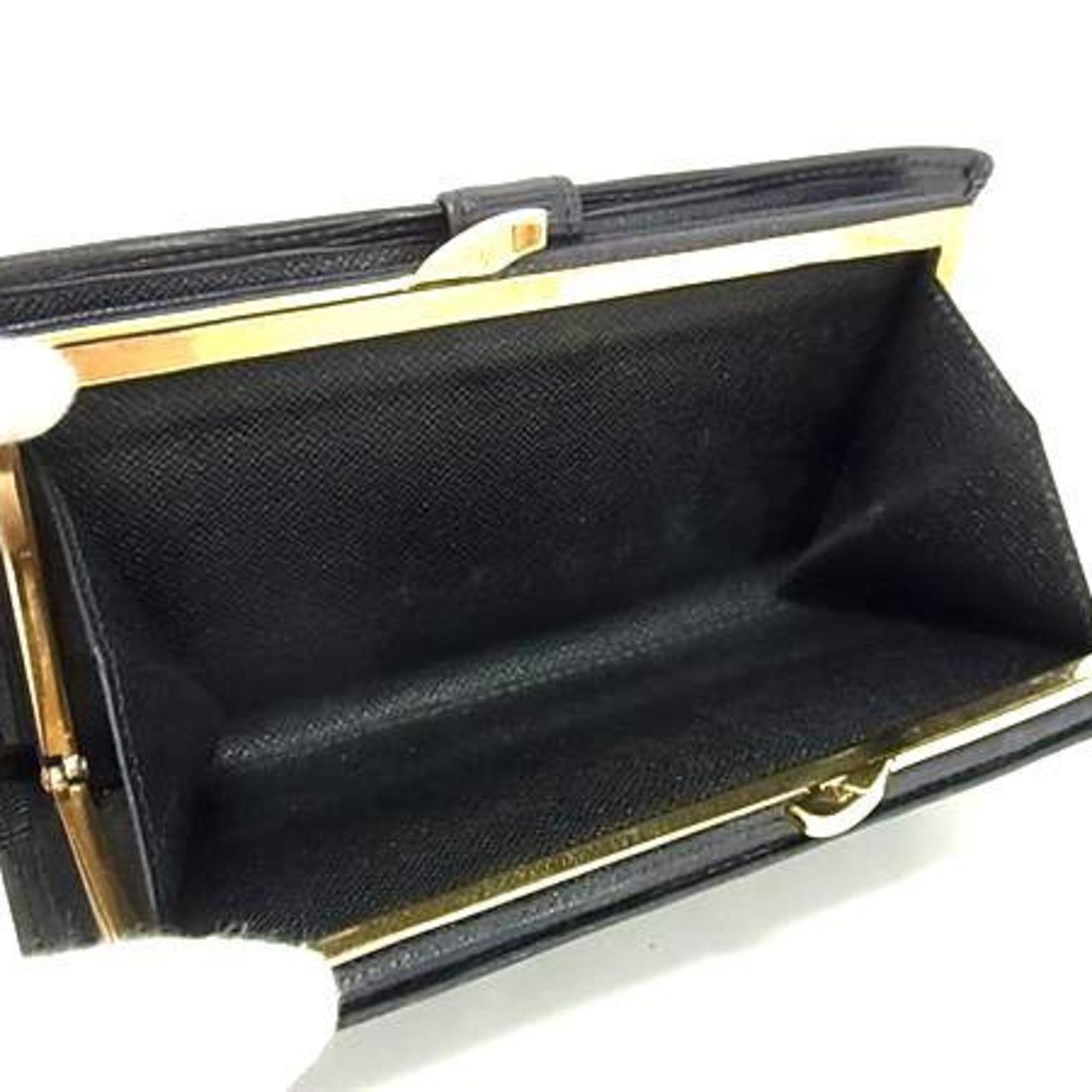 Louis Vuitton Black Epi Leather Long Bill Wallet