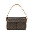 Louis Vuitton Monogram Brown Coated Canvas Shoulder Bag
