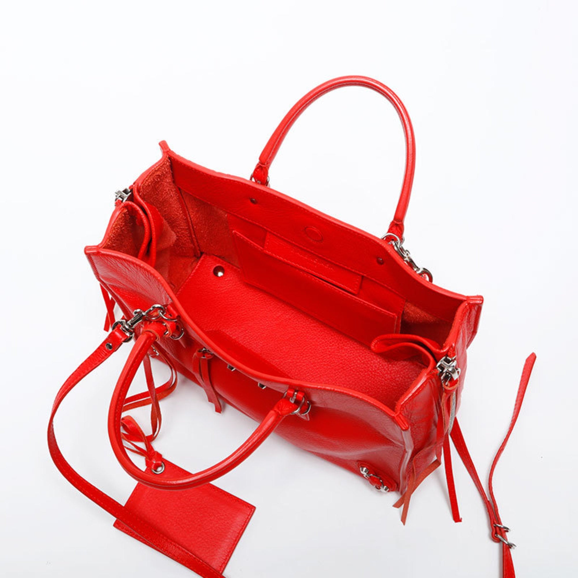 Balenciaga Paper Red Color Paper Hand