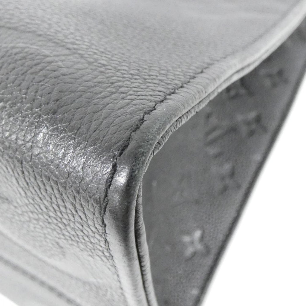 Louis Vuitton Black Leather Handbag