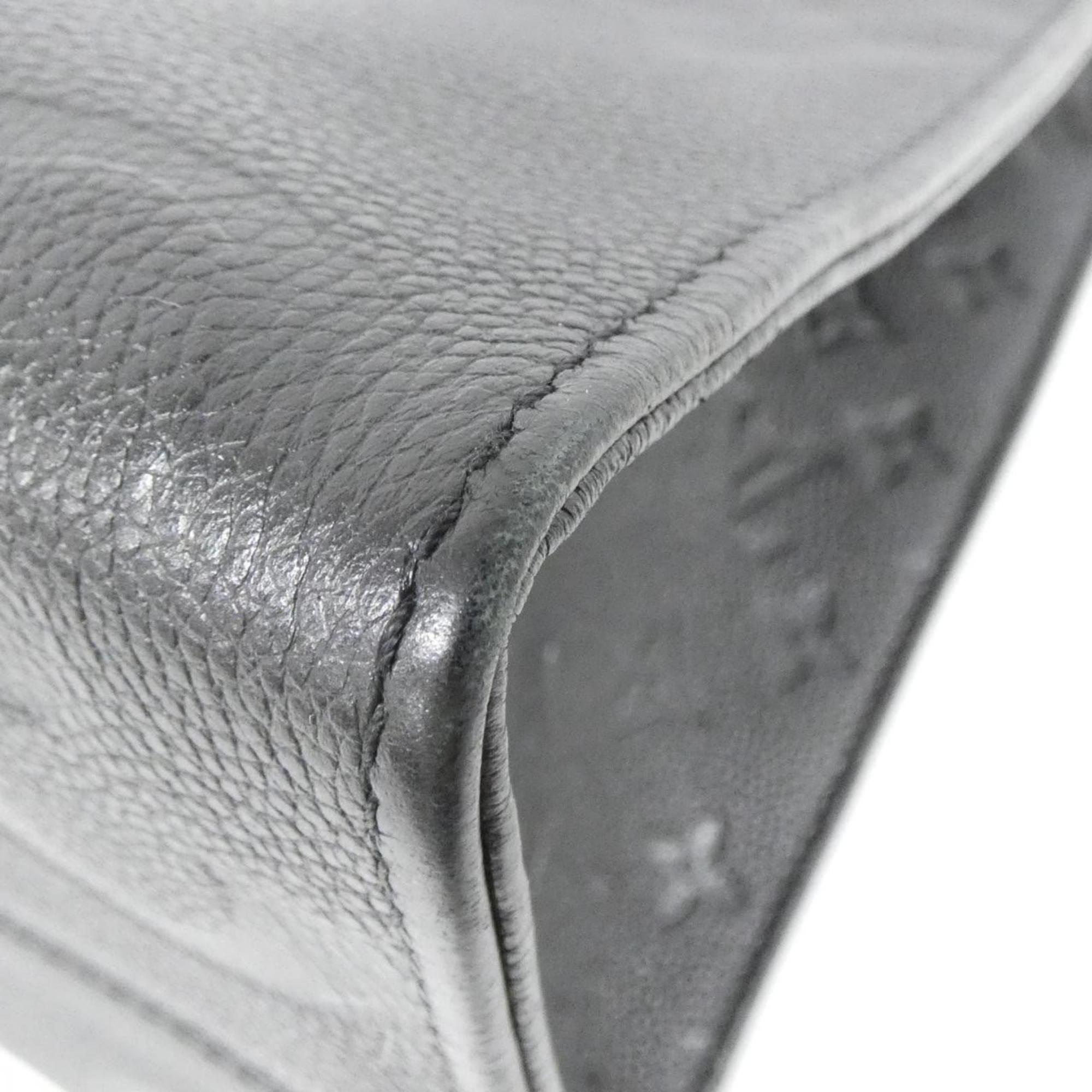 Louis Vuitton Black Leather Handbag