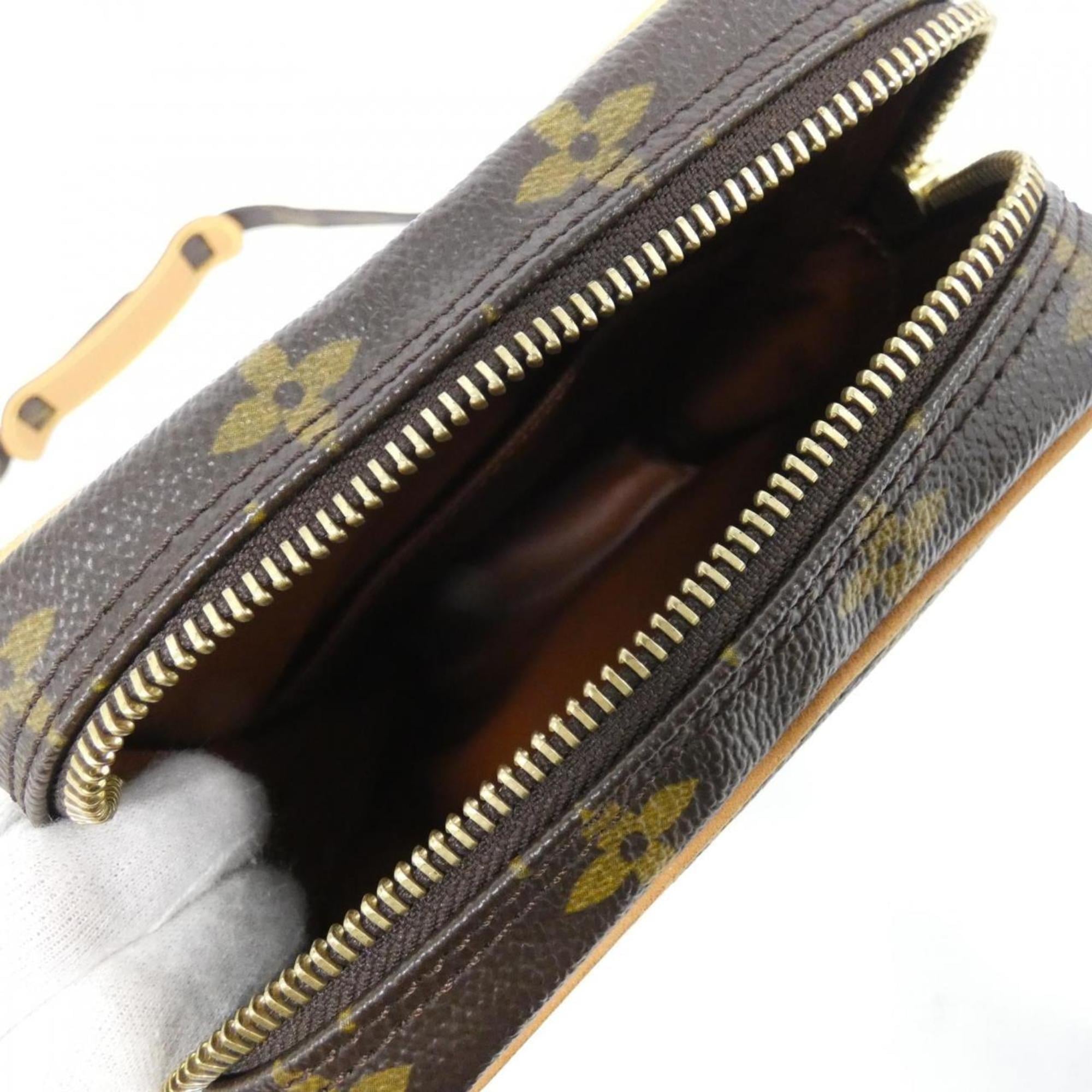 Louis Vuitton Marron Coated Canvas Shoulder Bag