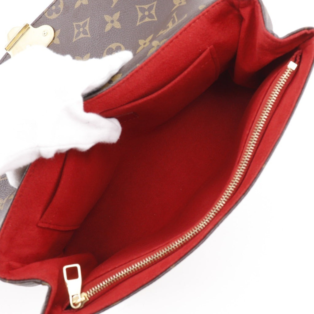 Louis Vuitton Monogram Brown Cerise Red Color Monogram Shoulder Bag