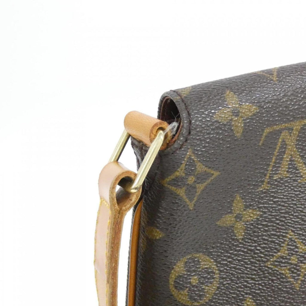 Louis Vuitton Marron Coated Canvas Shoulder Bag