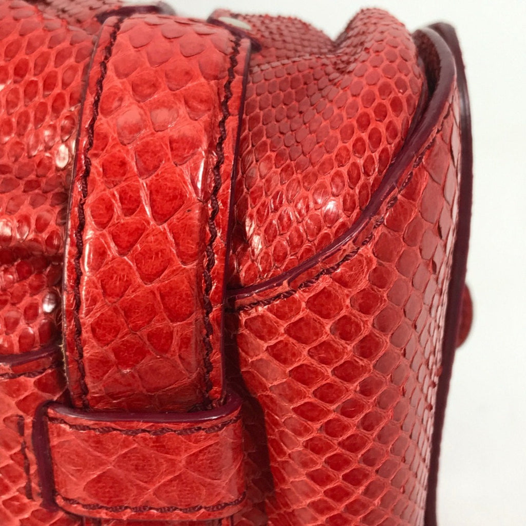 Celine Red Other Boston Bag