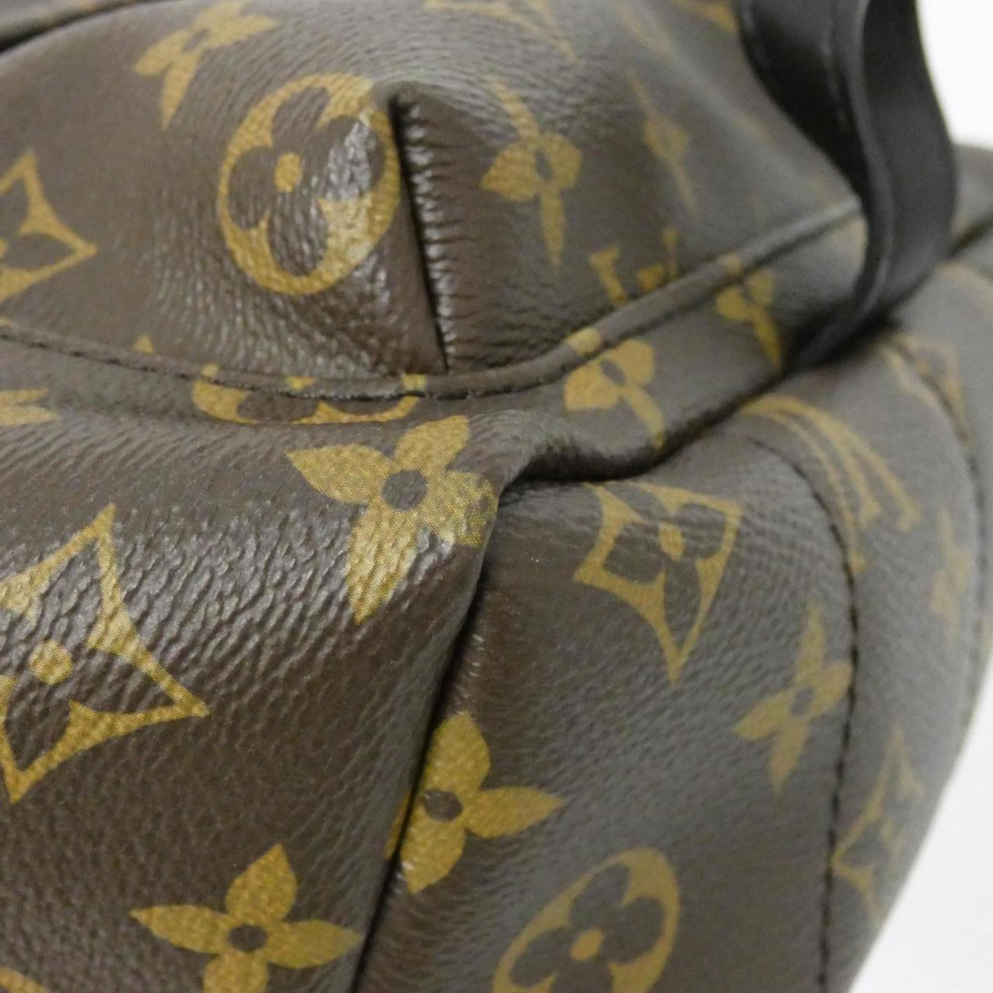 Louis Vuitton Brown Coated Canvas Backpack