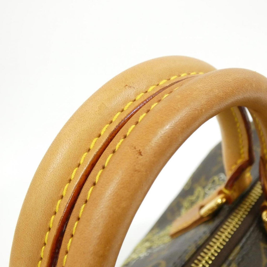 Louis Vuitton Brown Coated Canvas Boston Bag