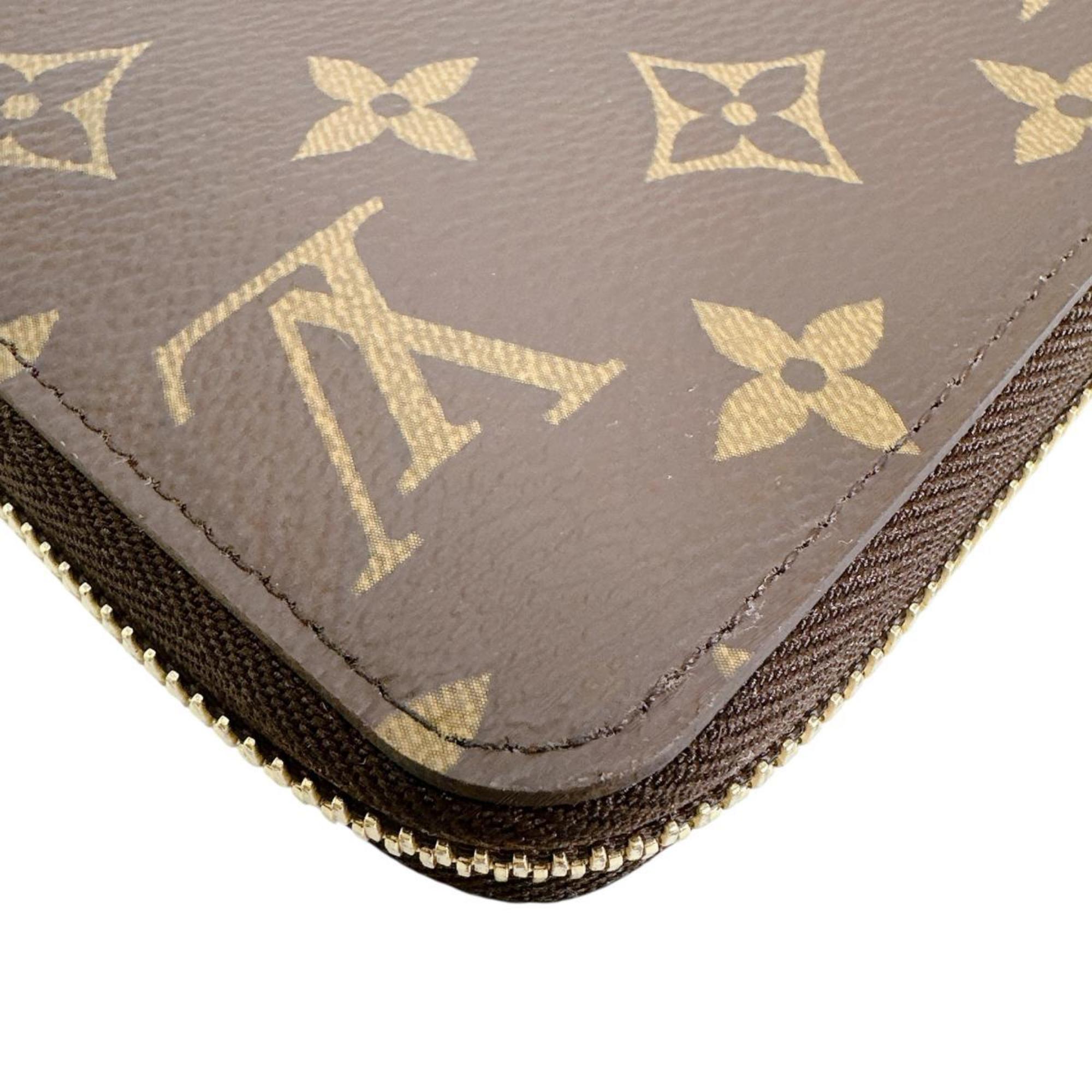 Louis Vuitton Brown Monogram Rose Ballerine Monogram Long Wallet