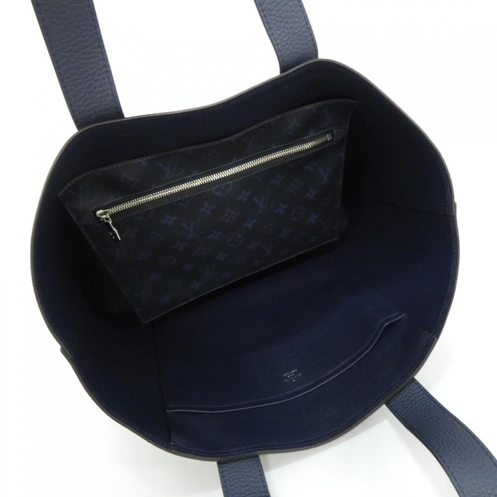 Louis Vuitton Navy Leather Handbag