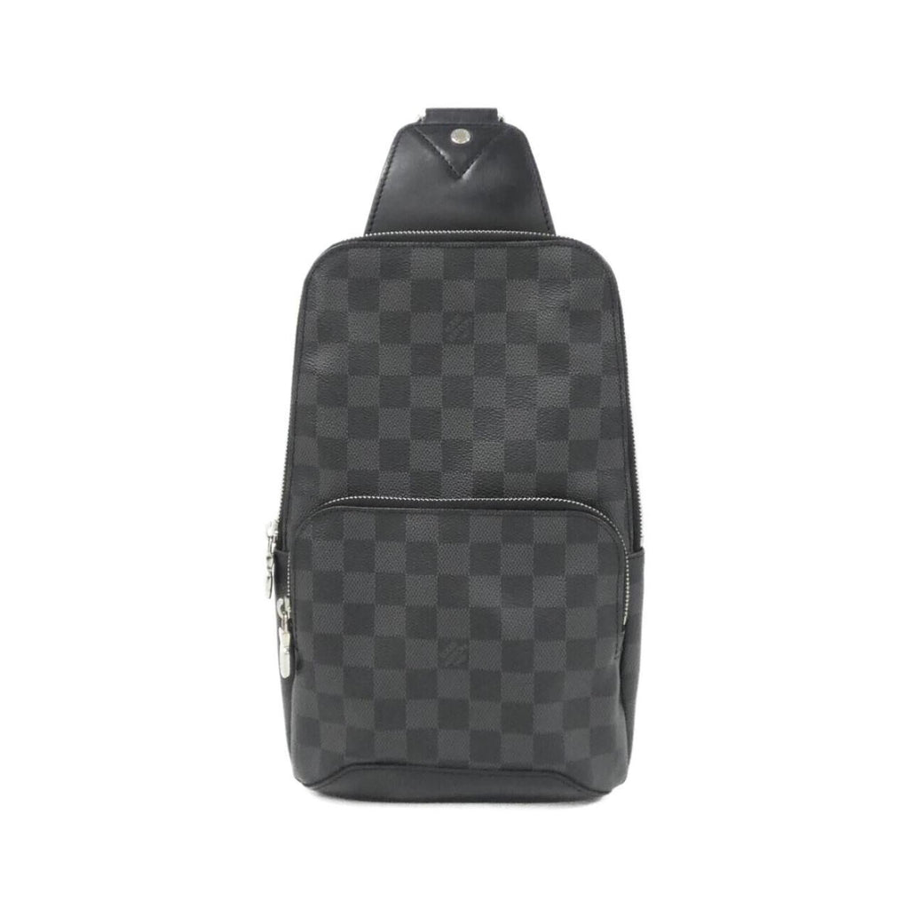 Louis Vuitton Graphite Coated Canvas Shoulder Bag