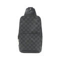 Louis Vuitton Graphite Coated Canvas Shoulder Bag