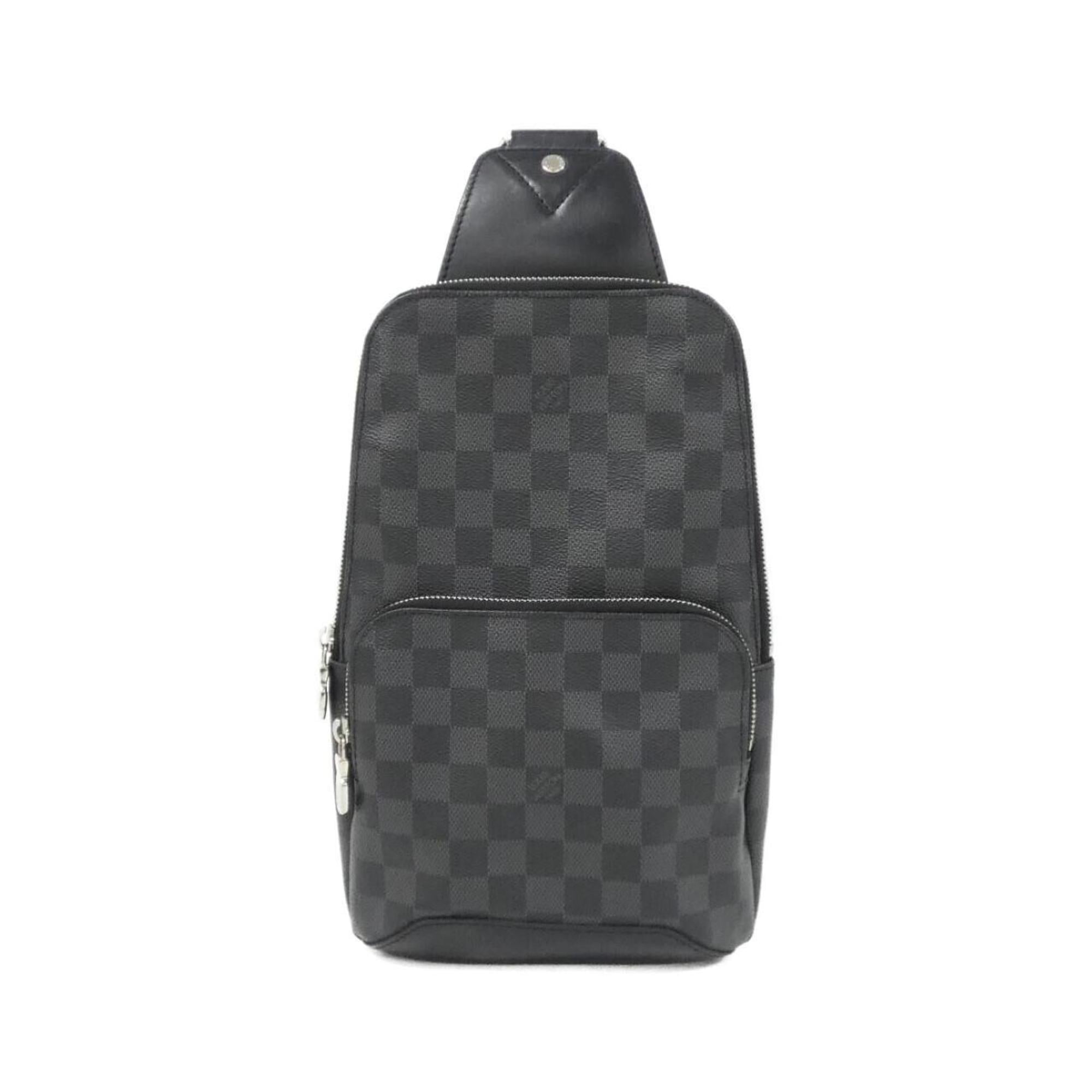 Louis Vuitton Graphite Coated Canvas Shoulder Bag