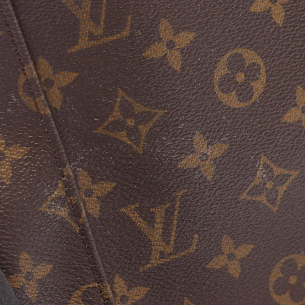 Louis Vuitton Brown Pvc Leather Shoulder Bag