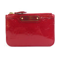 Louis Vuitton Dark Red Patent Leather Pochette