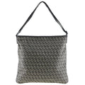 Fendi Zucchino Brown Canvas Shoulder Bag