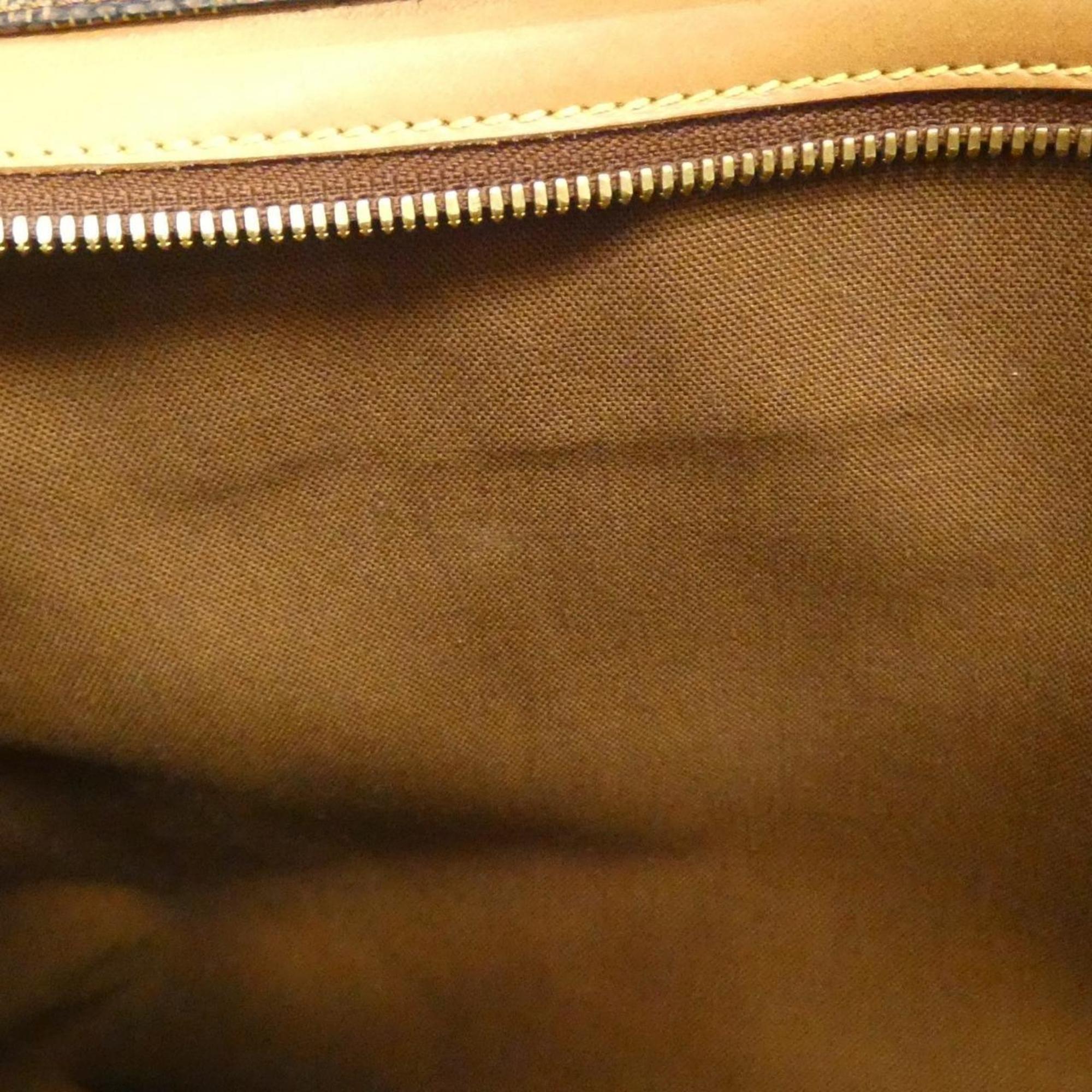 Louis Vuitton Brown Coated Canvas Shoulder Bag