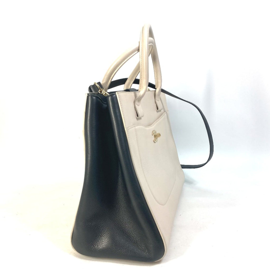 Chanel Beige Leather Handbag