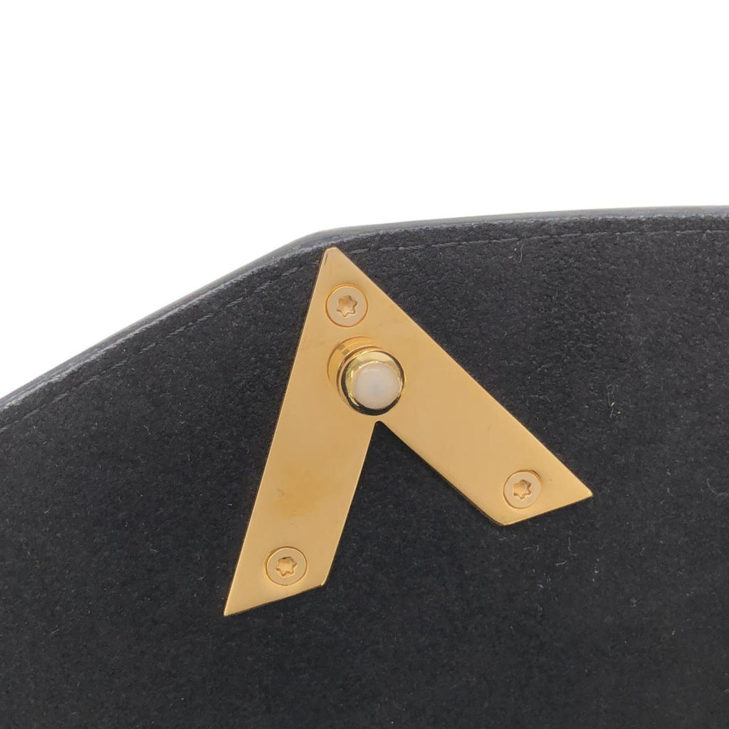 Louis Vuitton Black Leather Shoulder Bag