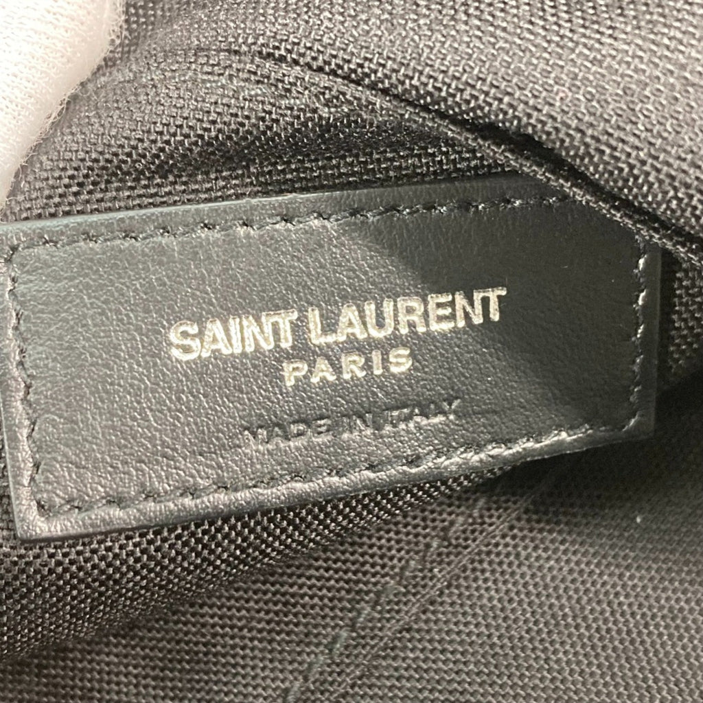 Saint Laurent Black Leather Shoulder Bag (Pre-Owned)