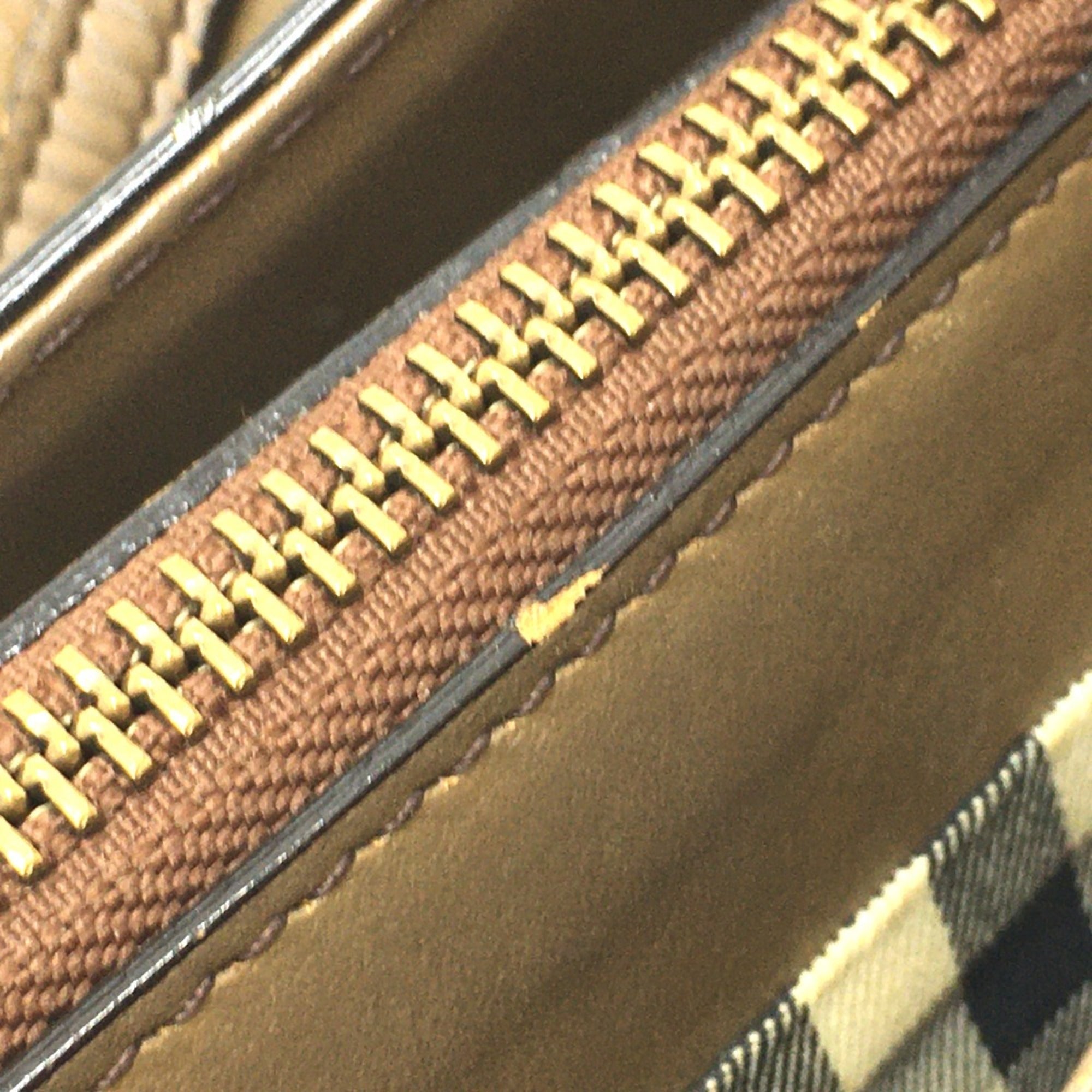 Burberry Brown Leather Shoulder Bag