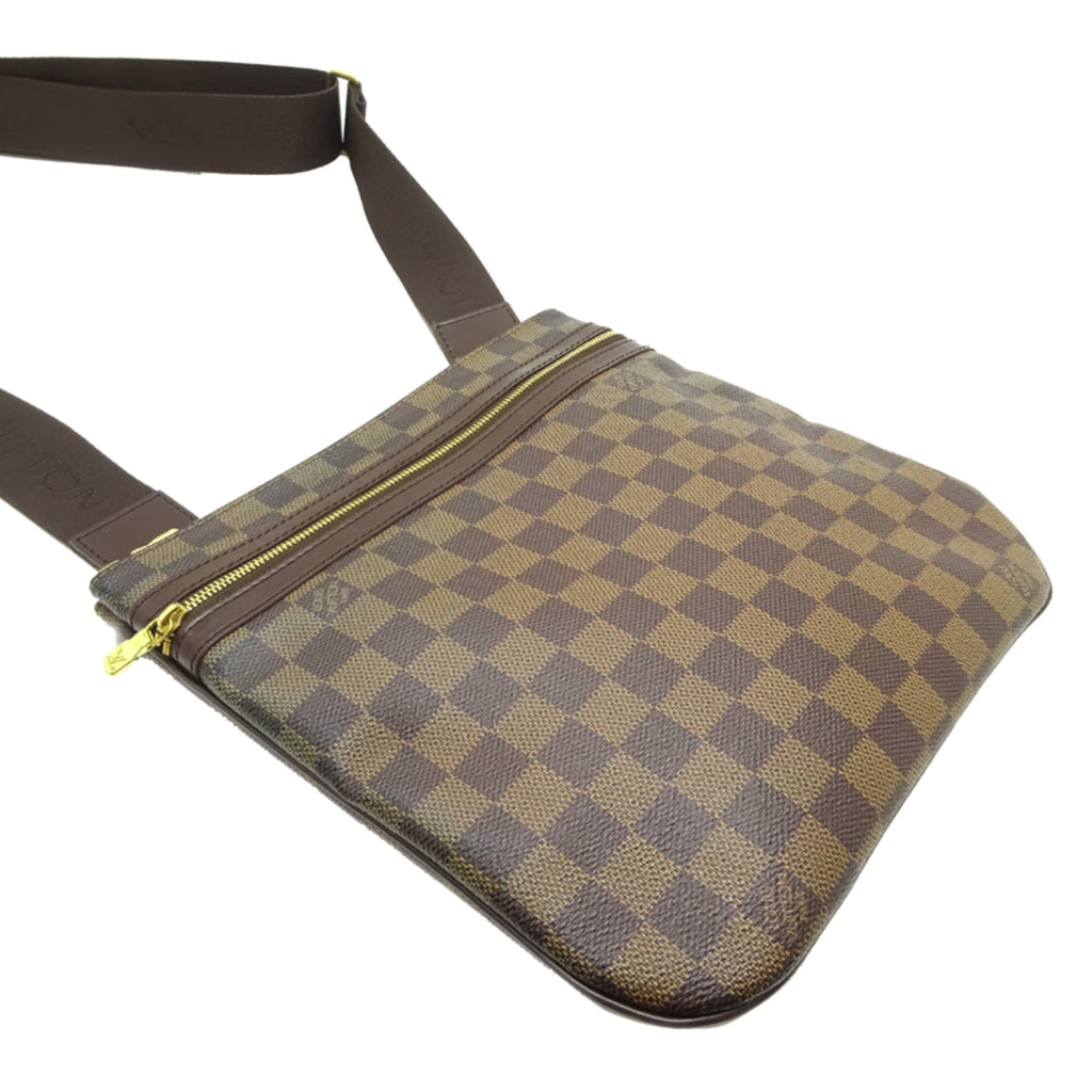 Louis Vuitton Brown Damier Canvas Pochette Shoulder Bag