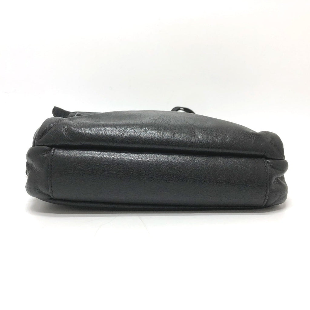 Prada Black Leather Shoulder Bag