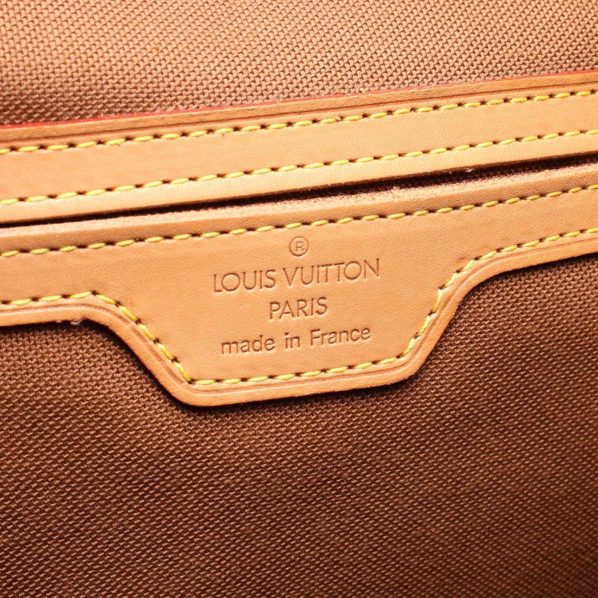 Louis Vuitton Brown Monogram Coated Canvas Backpack
