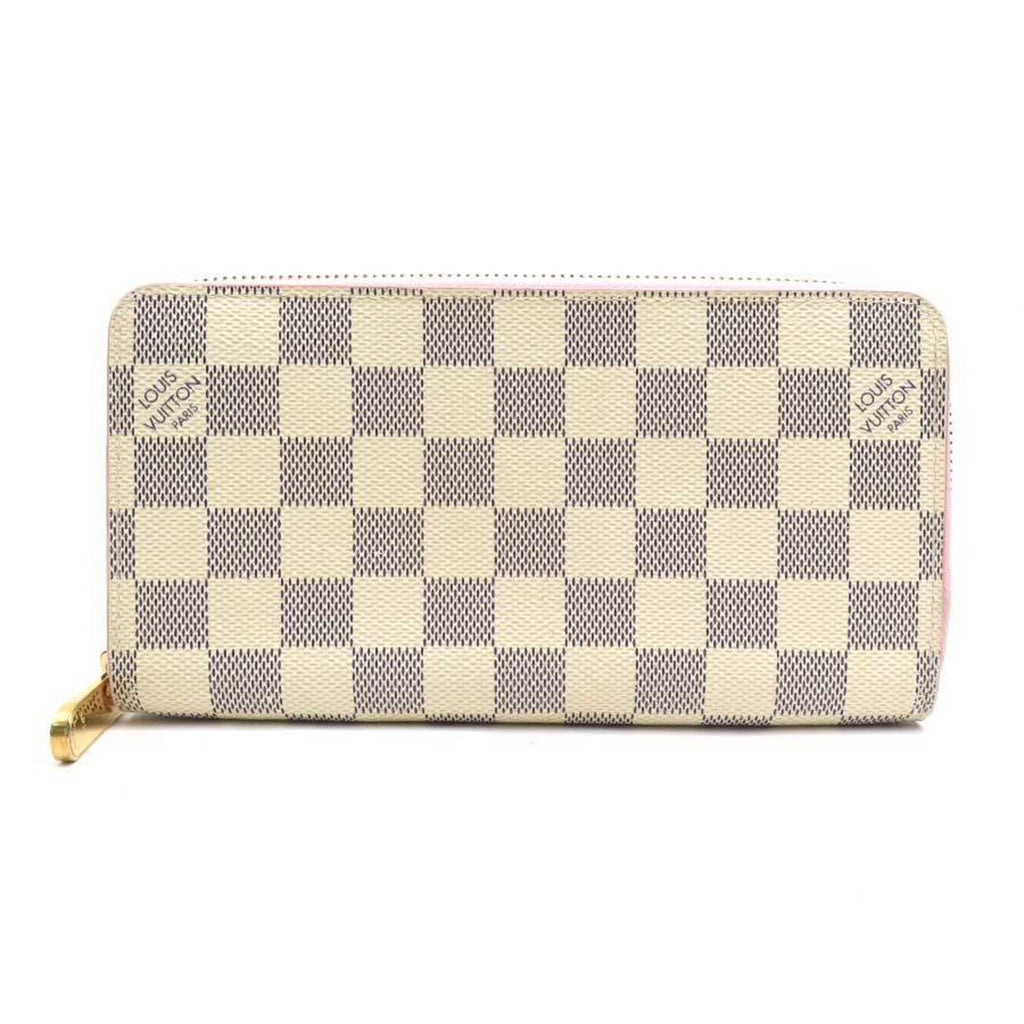 Louis Vuitton Azur Pink Damier Azur Long Wallet