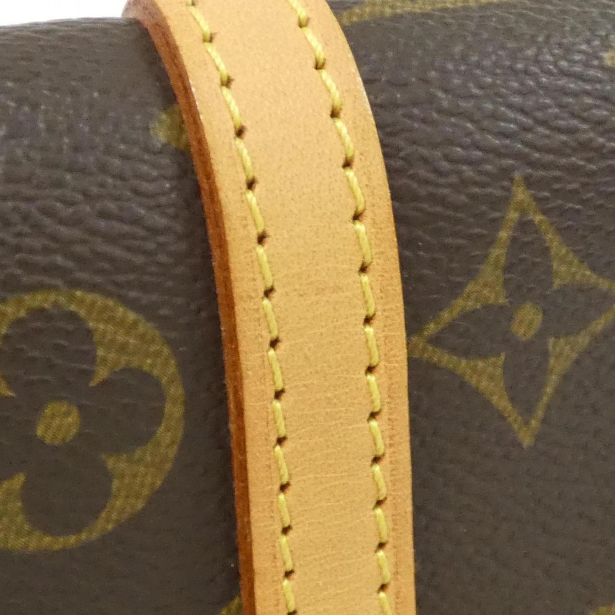 Louis Vuitton Monogram Marron Coated Canvas Fanny Pack Pochette