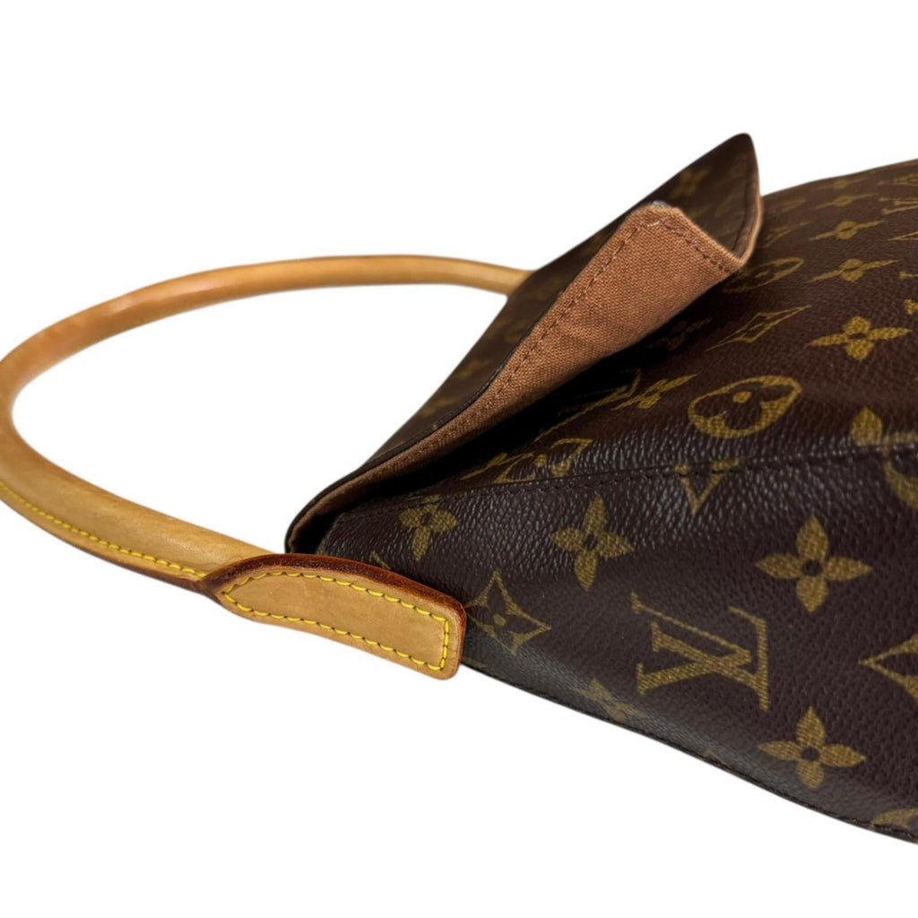 Louis Vuitton Brown Monogram Canvas Handbag