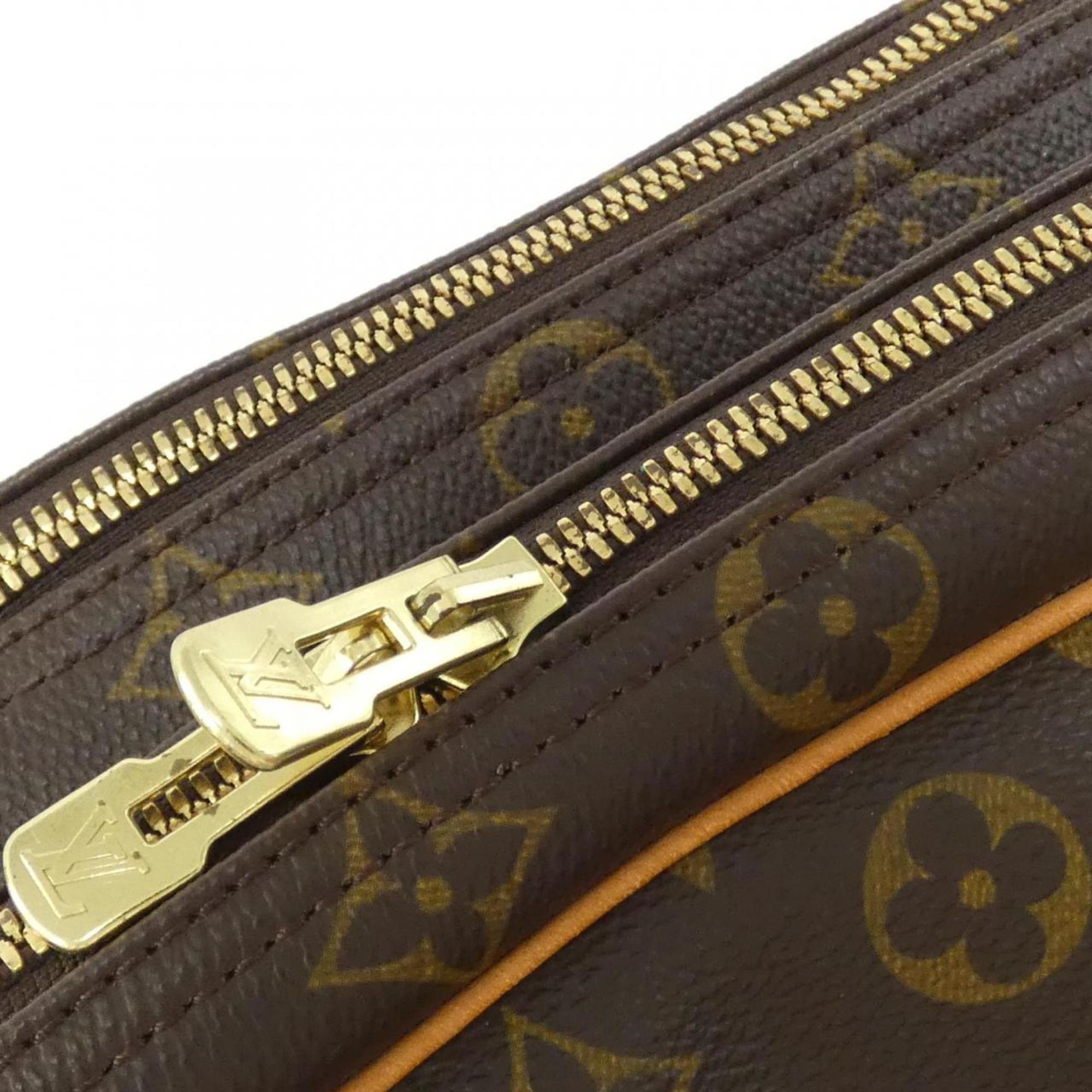Louis Vuitton Marron Coated Canvas Shoulder Bag