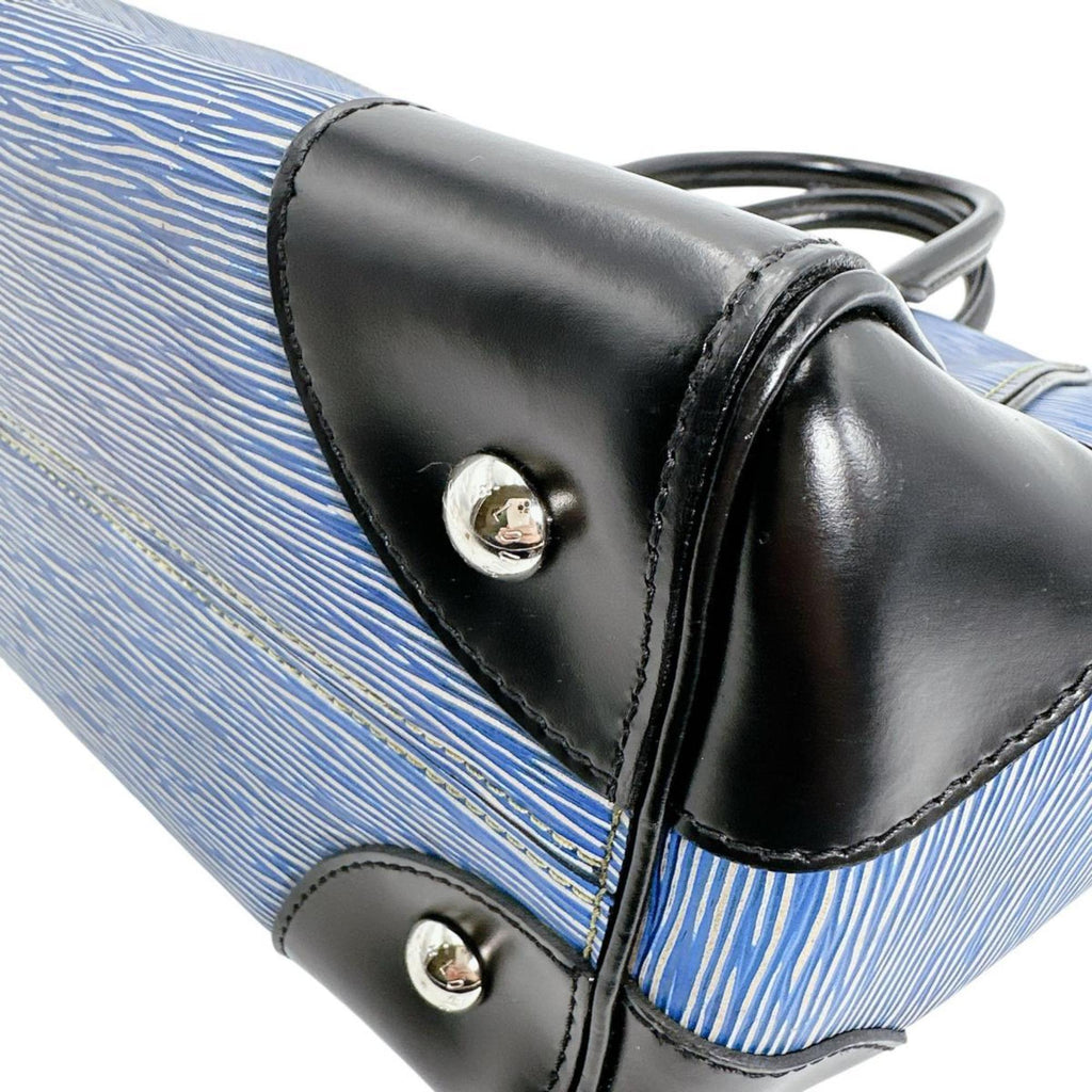 Louis Vuitton Blue Epi Leather Handbag