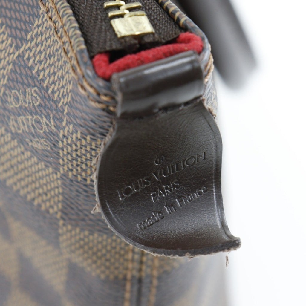 Louis Vuitton Brown Damier Canvas Tote Bag