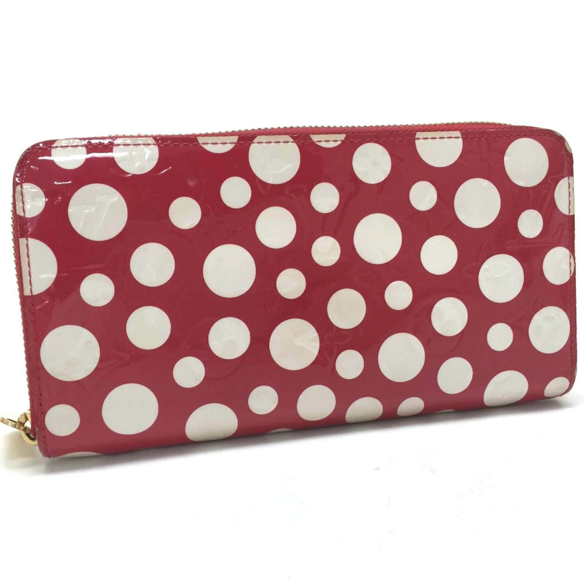Louis Vuitton Red Leather Long Wallet