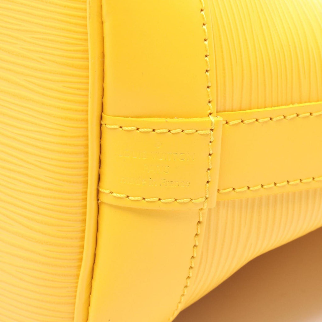 Louis Vuitton Mimosa Yellow Epi Leather Shoulder Bag