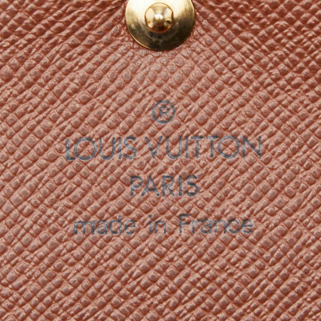 Louis Vuitton Monogram Brown Pvc Leather Wallet