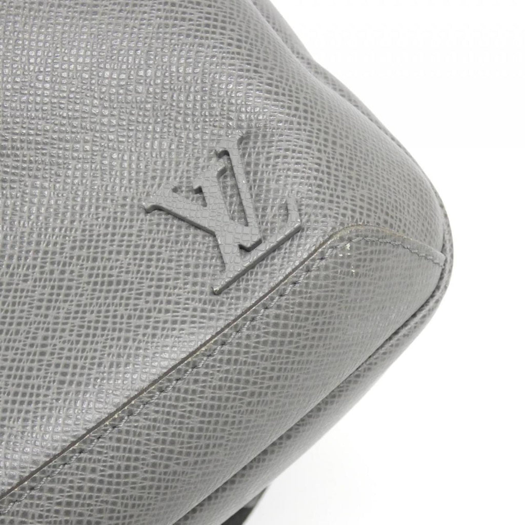 Louis Vuitton Taiga Gris Leather Handbag
