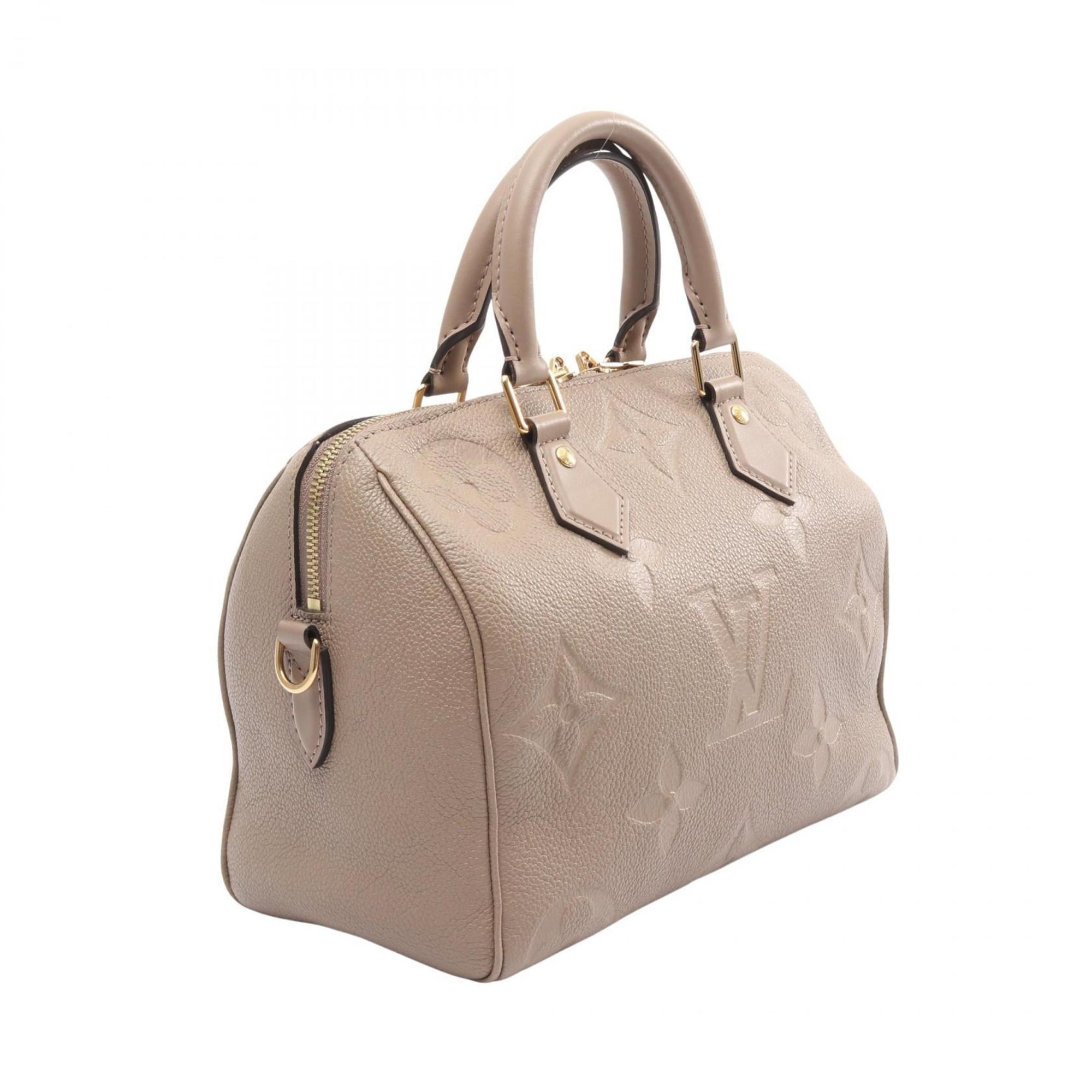 Louis Vuitton Beige Tourterelle Monogram Empreinte Handbag