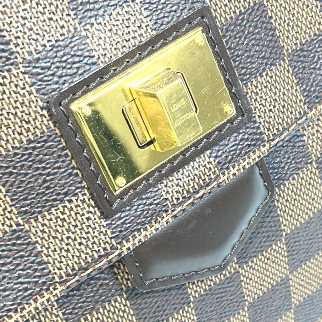 Louis Vuitton Damier Brown Damier Canvas Shoulder Bag