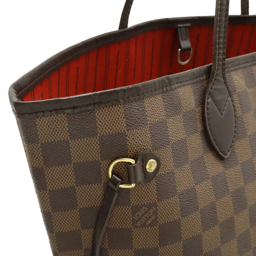 Louis Vuitton Brown Damier Canvas White Damier Canvas Shoulder Bag Tote Bag