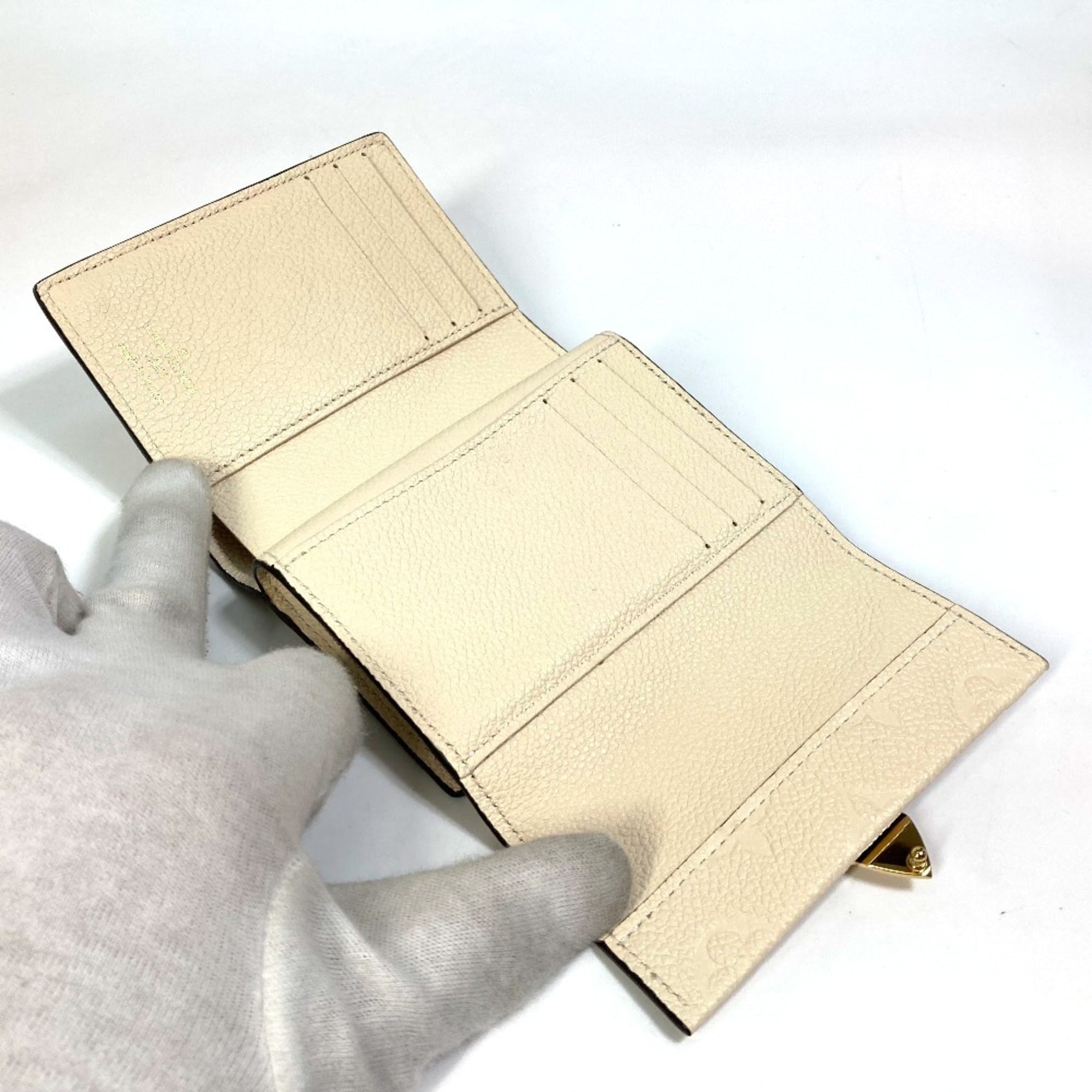 Louis Vuitton Monogram Empreinte Monogram Empreinte Wallet (Tri-Fold)