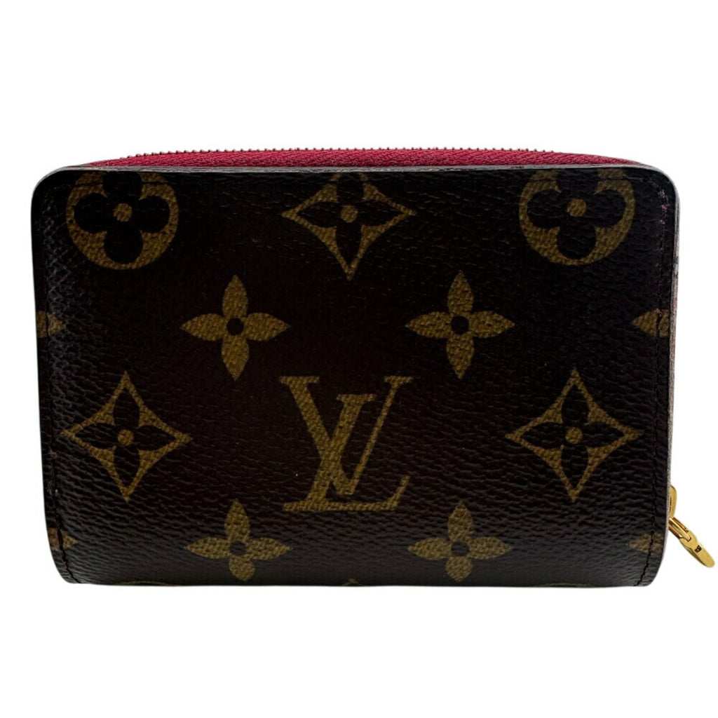 Louis Vuitton Pink Leather Wallet